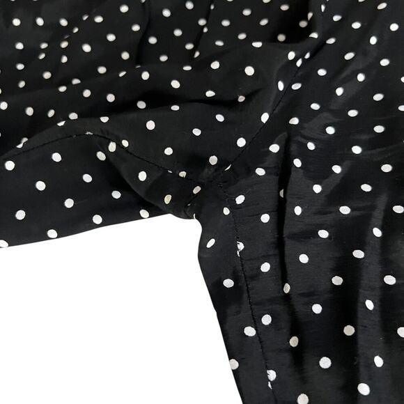 Vintage 80s Set Medium Blazer Pant Set Polka Dot Medium Rainbow Jacket Boho USA - Picture 15 of 16